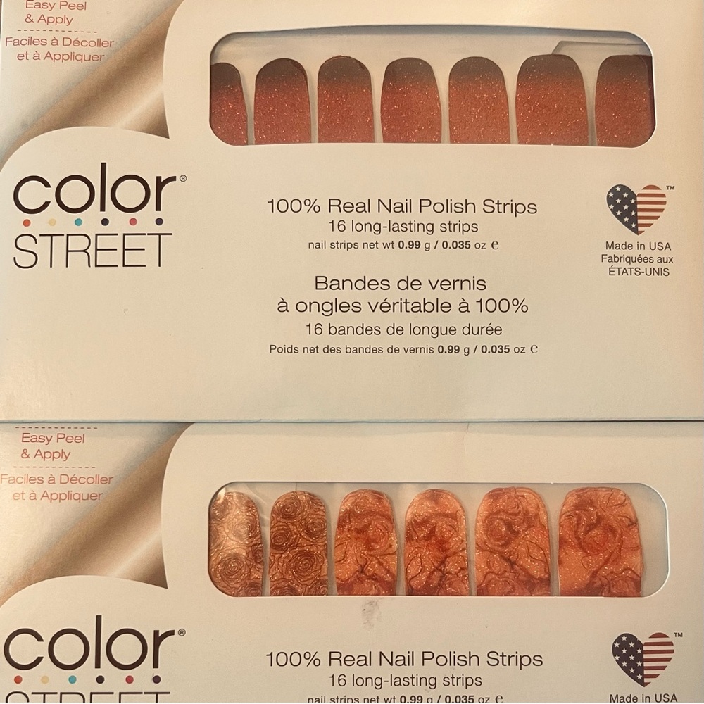 Unopened Color Street - set of 2